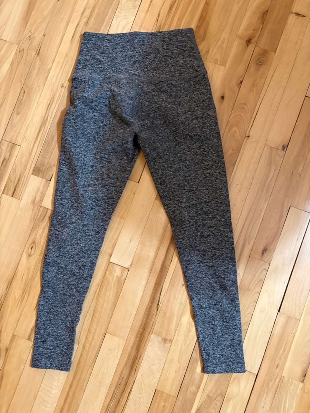 Beyond Yoga High-Waist Heather Charcoal Leggings size small